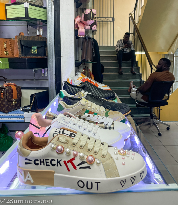 Shoes in Quebec House