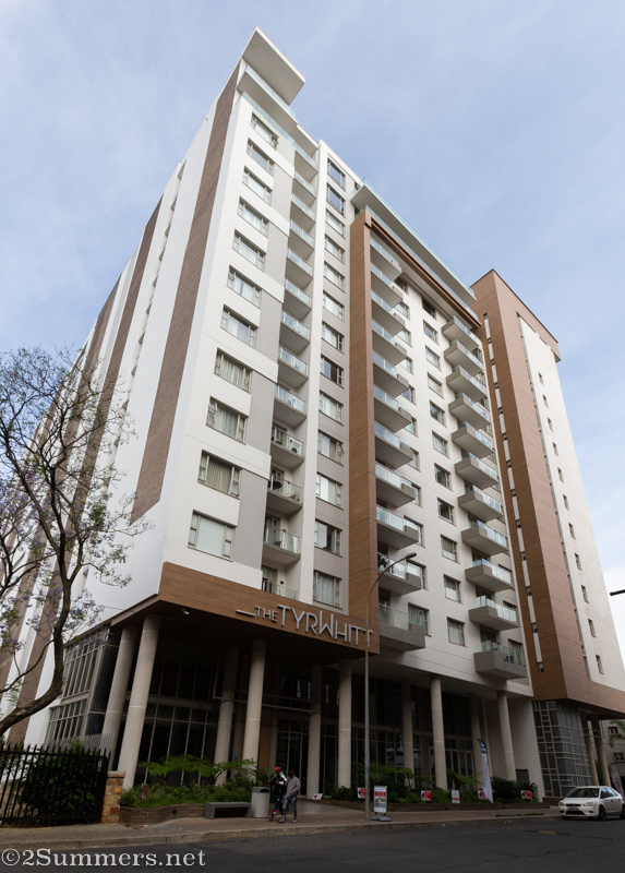 Looking up at the Tyrwhitt