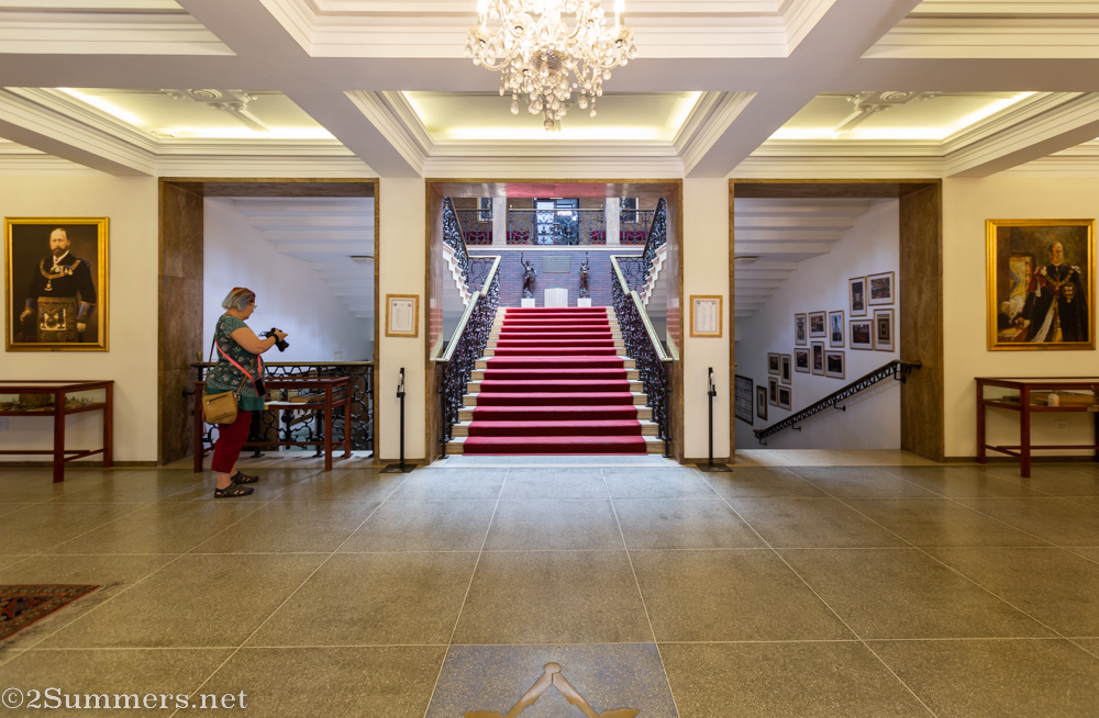 Lobby of the Freemasons' Hall