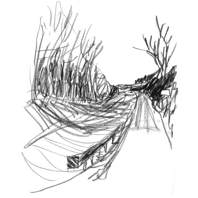 Thorsten sketch of the road