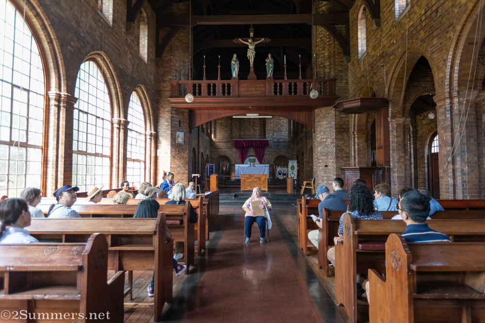 Inside St. Alban's with Flo Bird