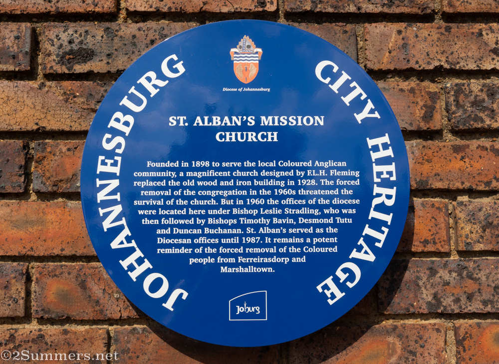 St. Alban's blue plaque