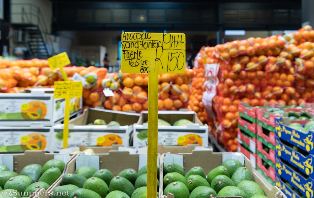 Produce for sale at Apple Queens