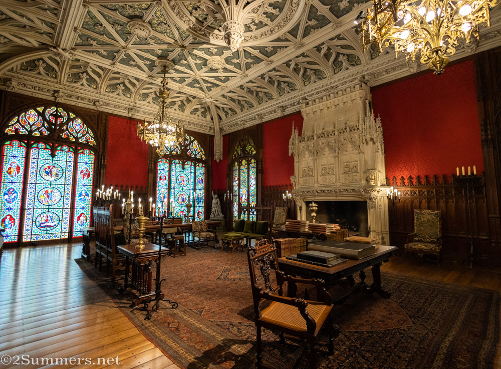 Gothic room at Marble house