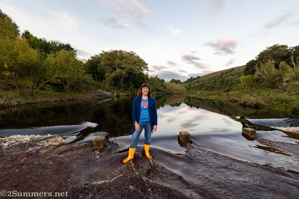 Heather standing in the 