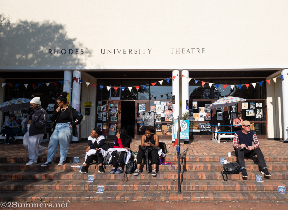 Hanging out at Rhodes Theatre
