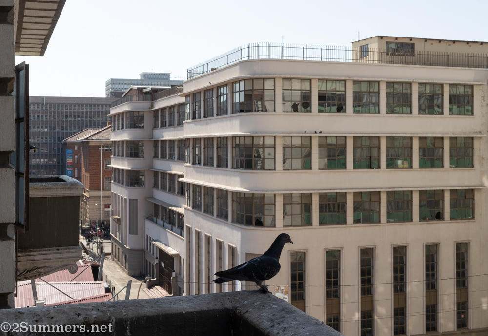 View from balcony at Asisebenze