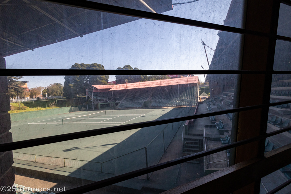 Center court at Ellis Park tennis club