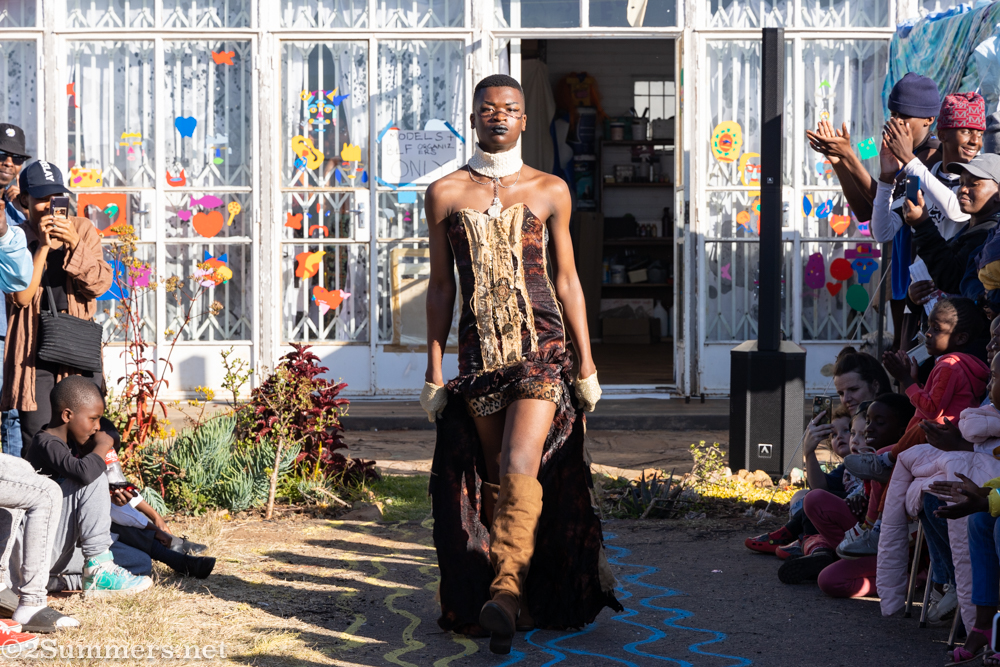 Wandile wearing Gavaza