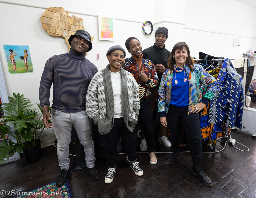 Heather at London House with Caraci team