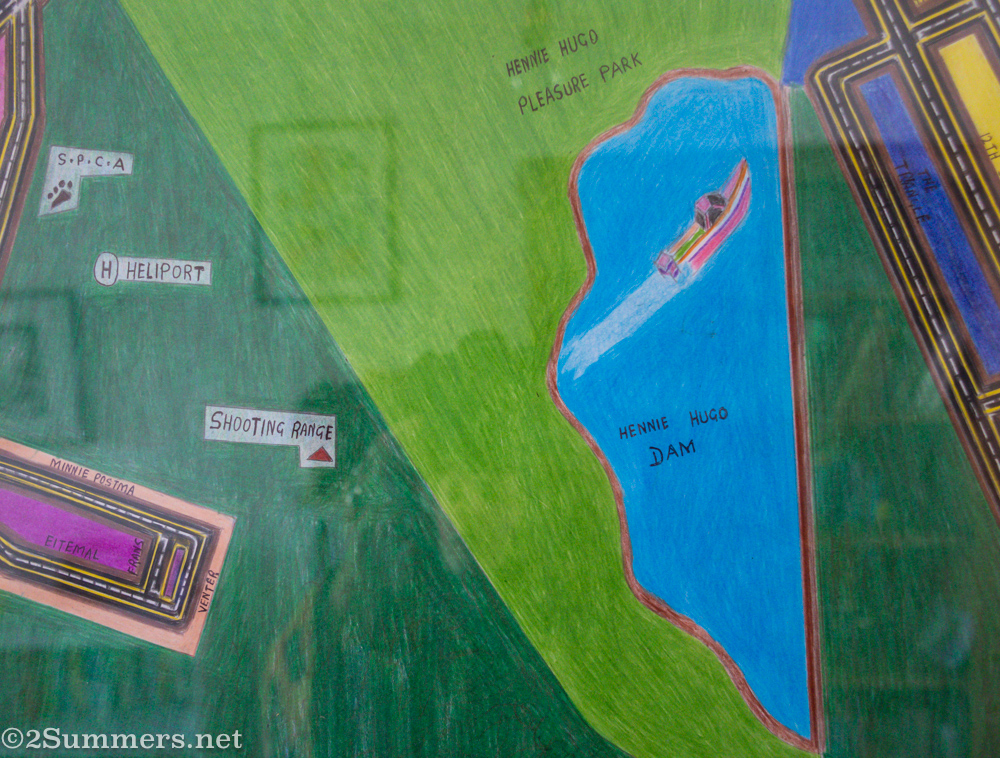 Close-up of Phalane work