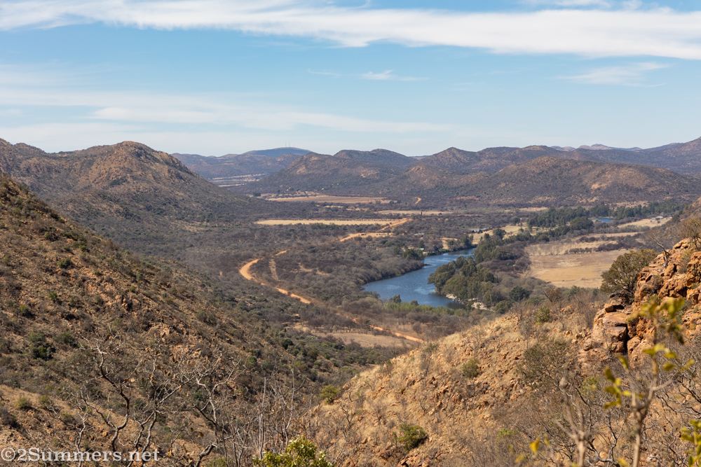 View from Thabela Thabeng