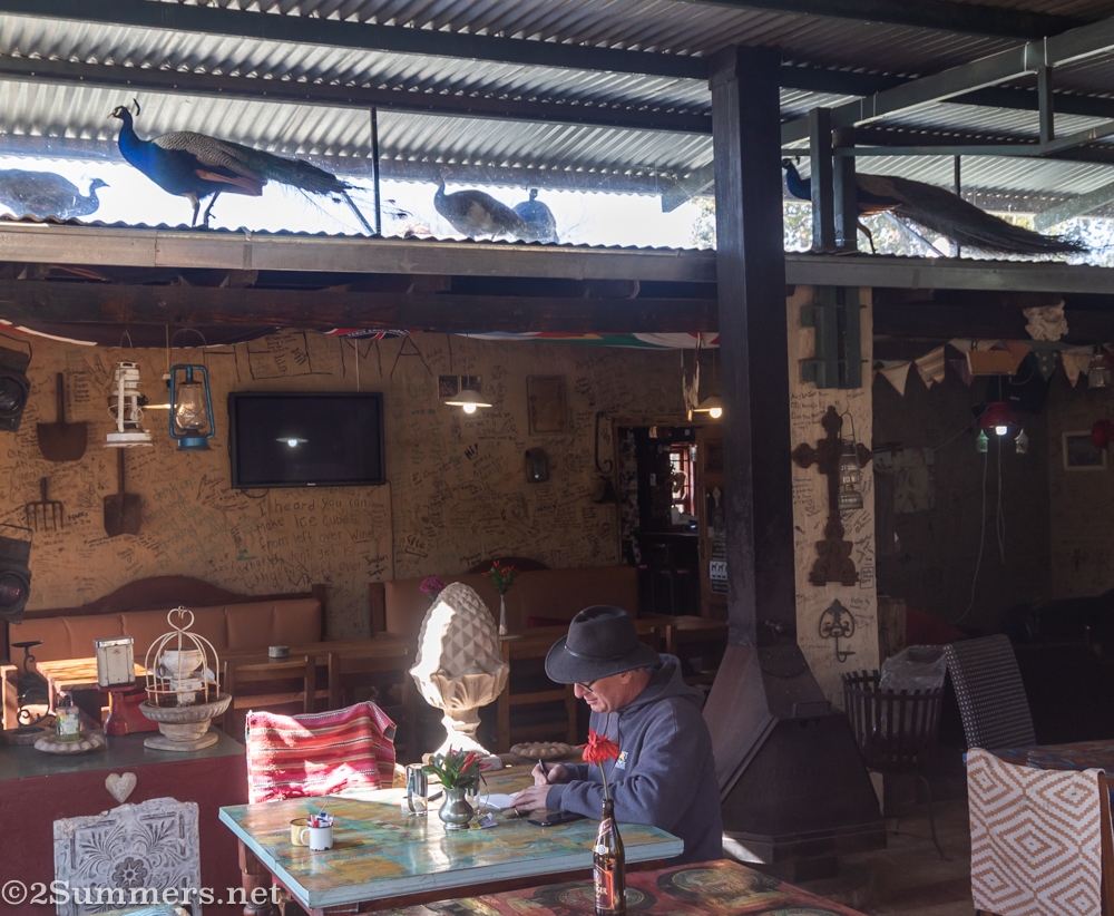 Inside the Venterskroon Inn