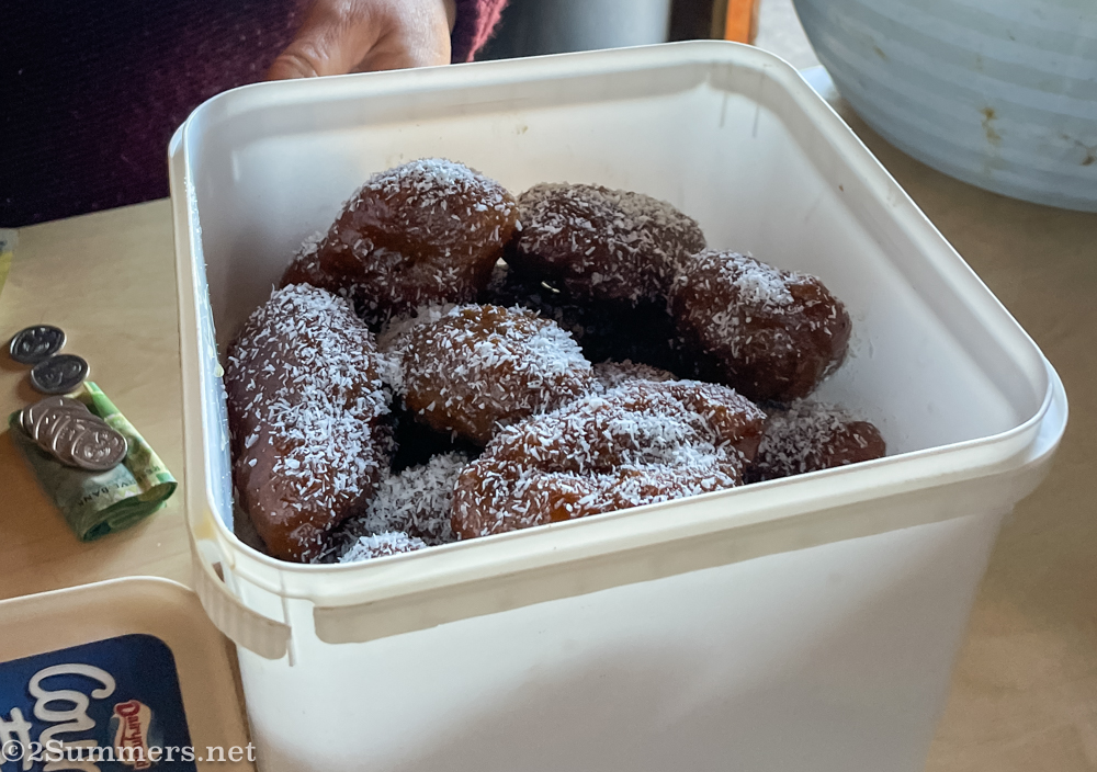 Freshly prepared koesisters