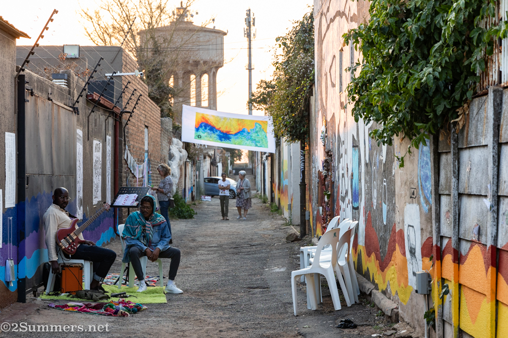 The alley exhibition