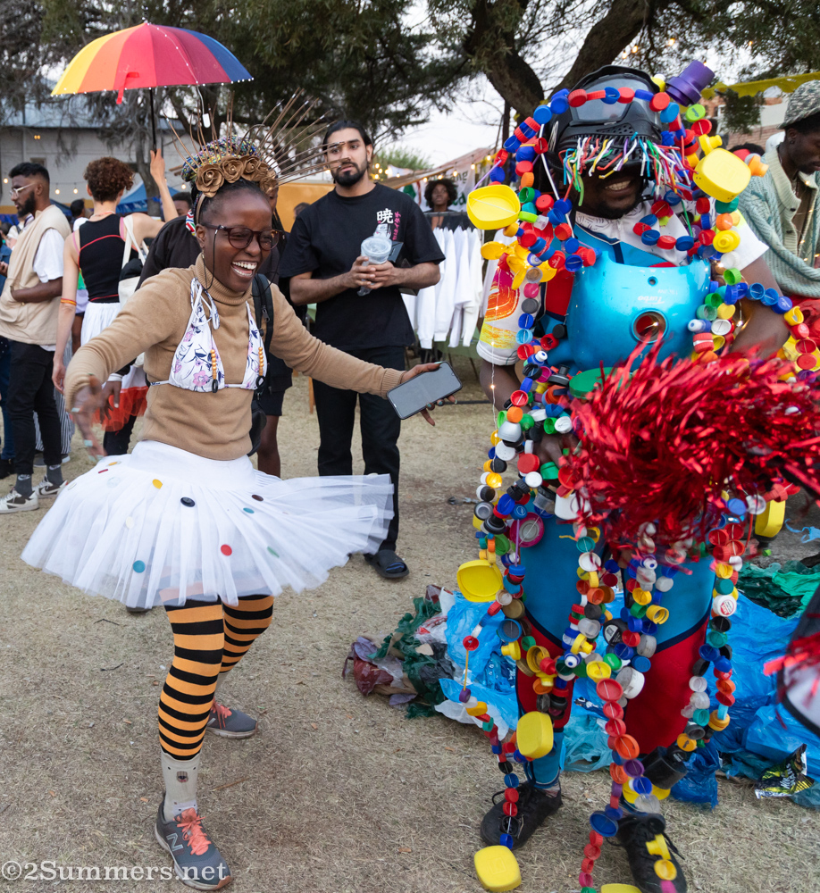 Ayanda and Kganyapa from the Drill Hall