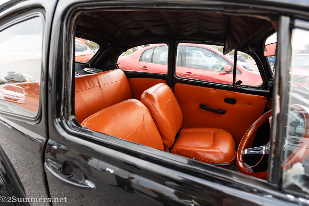 VW Beetle interior