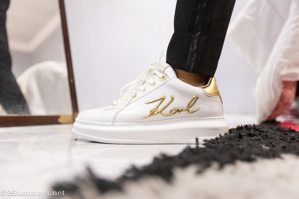 Micayla's matric farewell sneakers