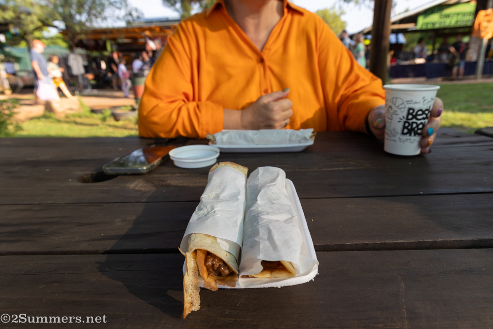 Pancakes for breakfast