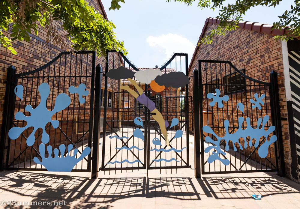 Entrance to the Noordgesig Community Pool