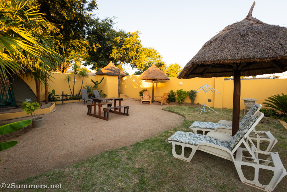 Outdoor area at Lebo's