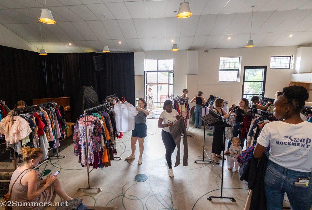Clothes swap event in Melville