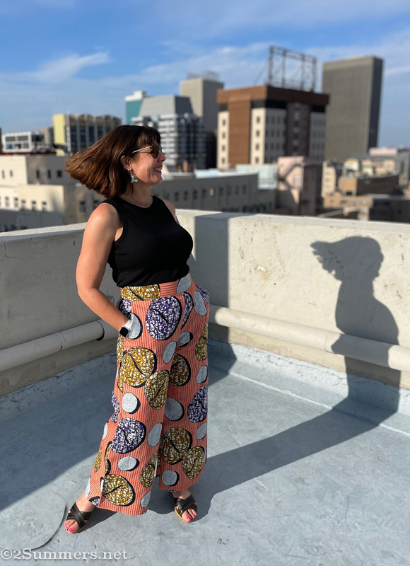 Heather in Caraci pants