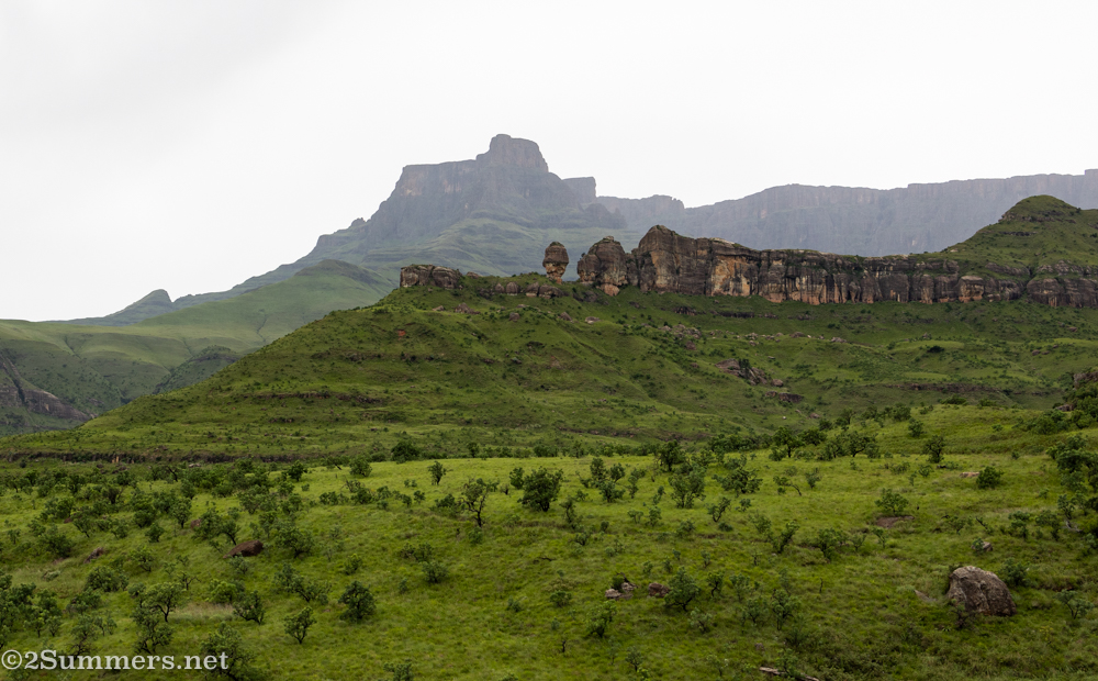 View from the beginning of the Devil's Hook trail