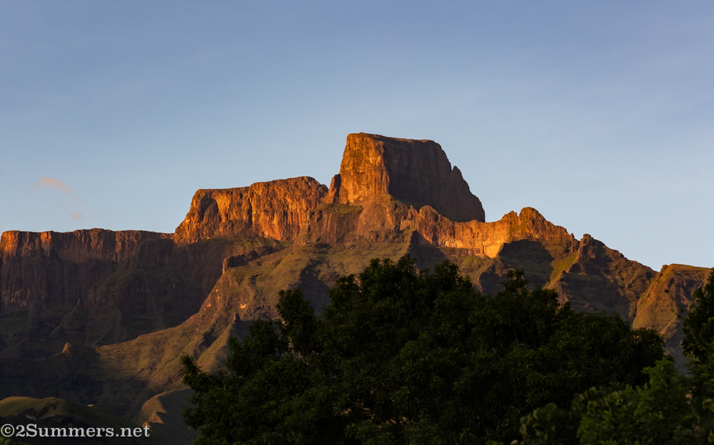 Early morning light on the Ampitheatre