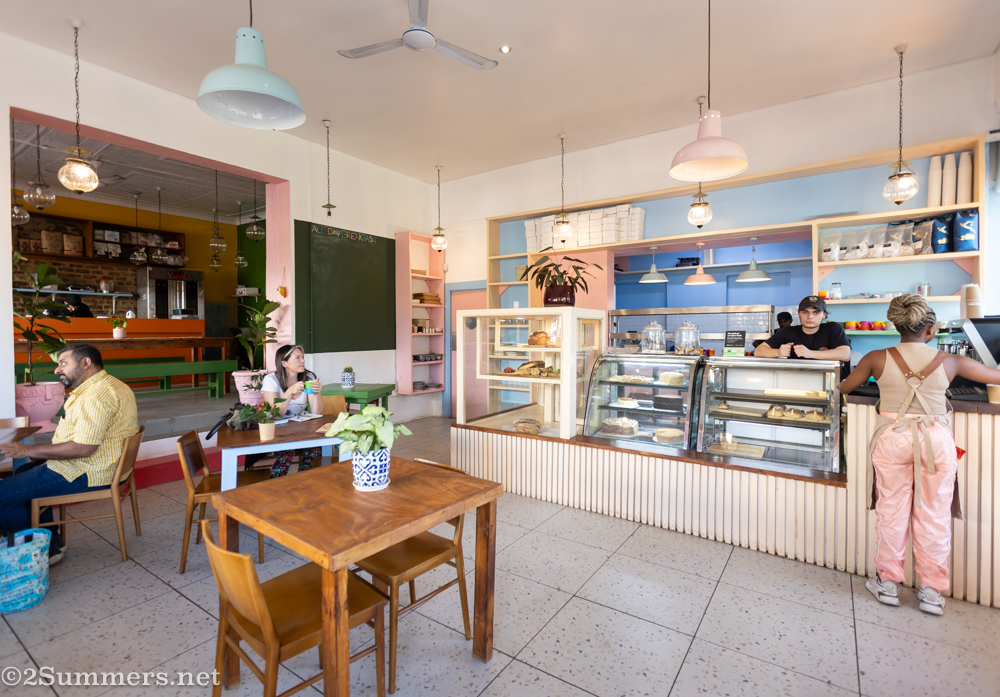 Inside the De Baba Eatery in Melville