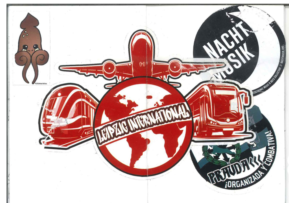 Thorsten's graffiti sticker collage