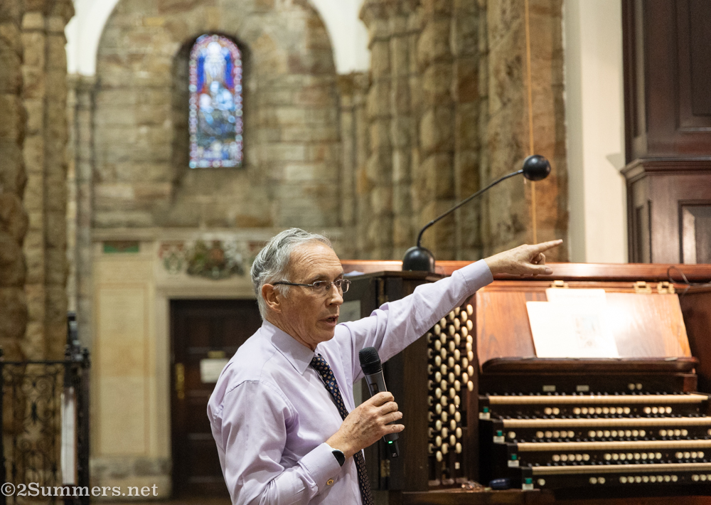 Sidney Place, organist at St. Mary's