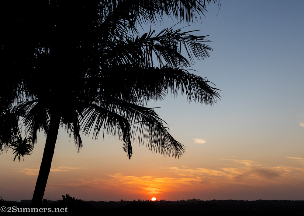 Sunset from the Sunset Lodge