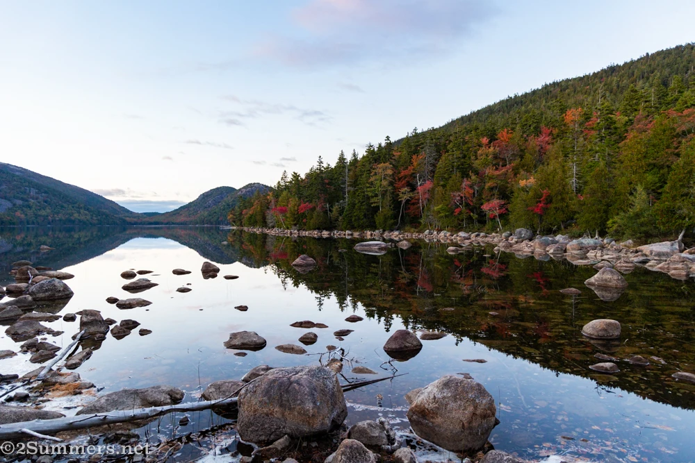 View of Jordan Pond