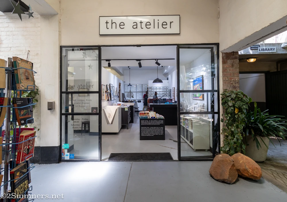 Entrance to the Atelier